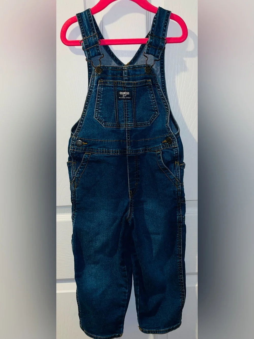 Oshkosh Bgosh denim toddler 4T overalls